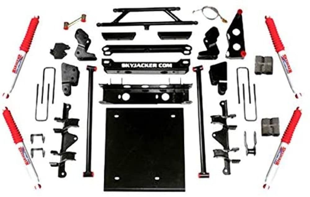Skyjacker Suspension Lift Kit C4626K-H w/Shock 4.5-6 in. Lift Incl. Blocks U Bolts