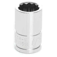W38514 Performance Tool 3/8-Inch Drive 12-Point Socket, 7/16