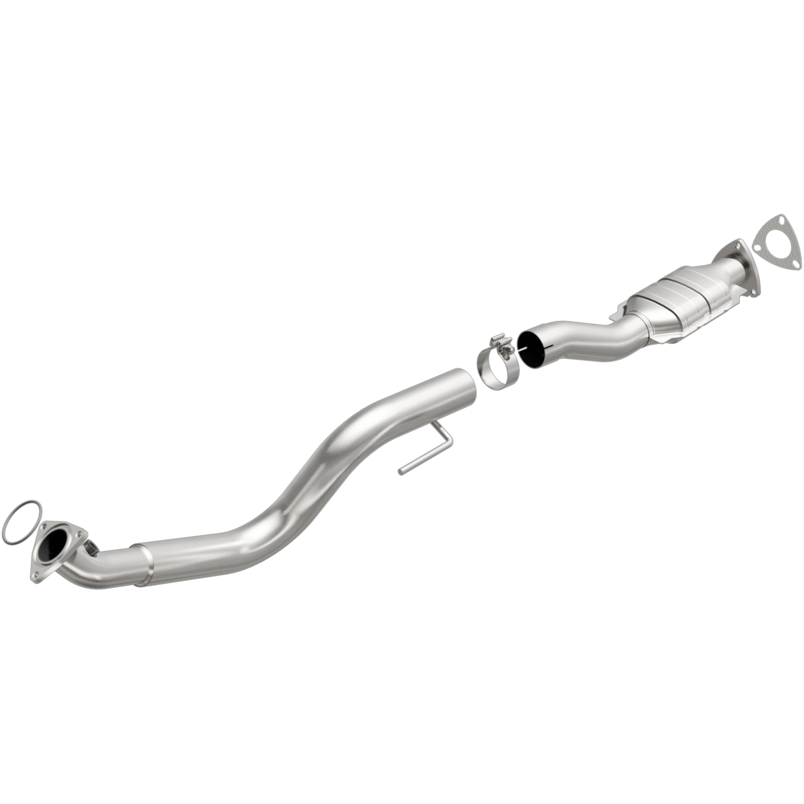 Large MagnaFlow Stainless Steel Direct Fit Catalytic Converter 49602