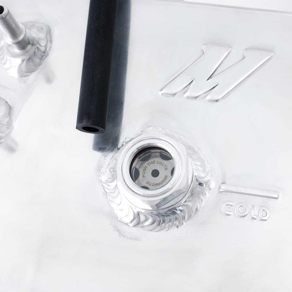 Mishimoto Expansion Tank Coolant Compatible with 2021+ Ford Bronco 2.3L/2.7L, Polished