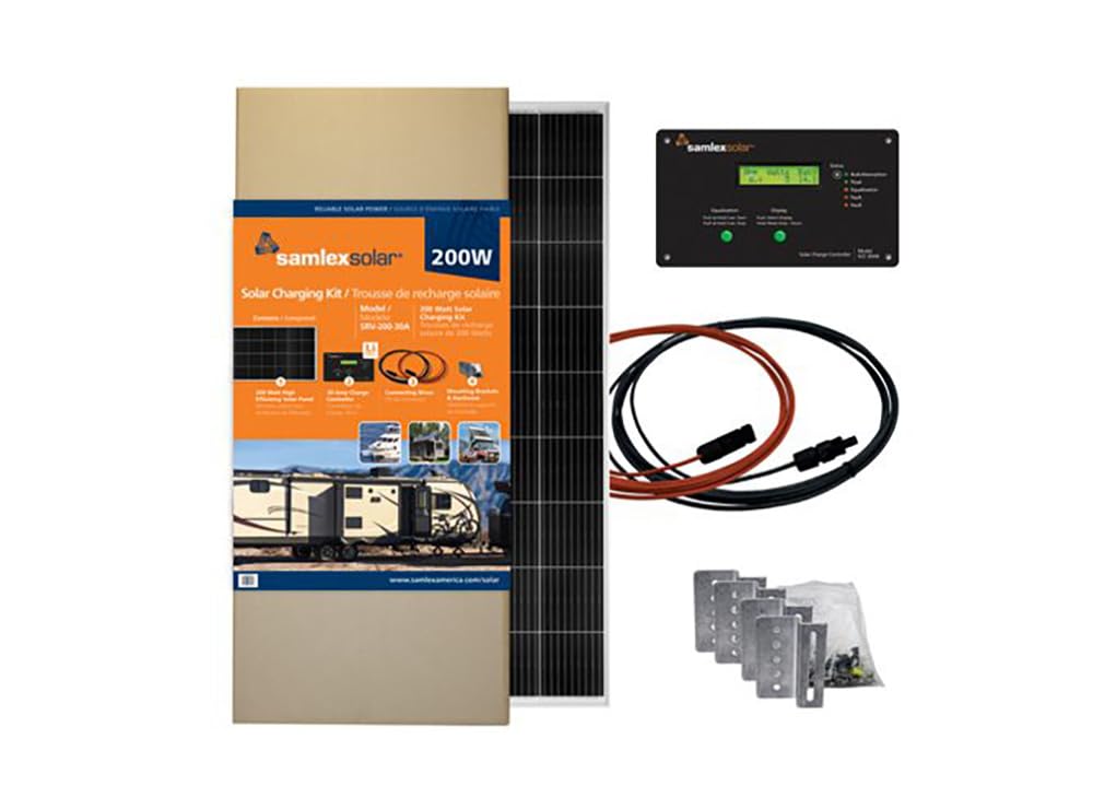 Solar Charging Kit Samlex SRV-200-30A 200W w/30A Charge Controller [SRV-200-30A]