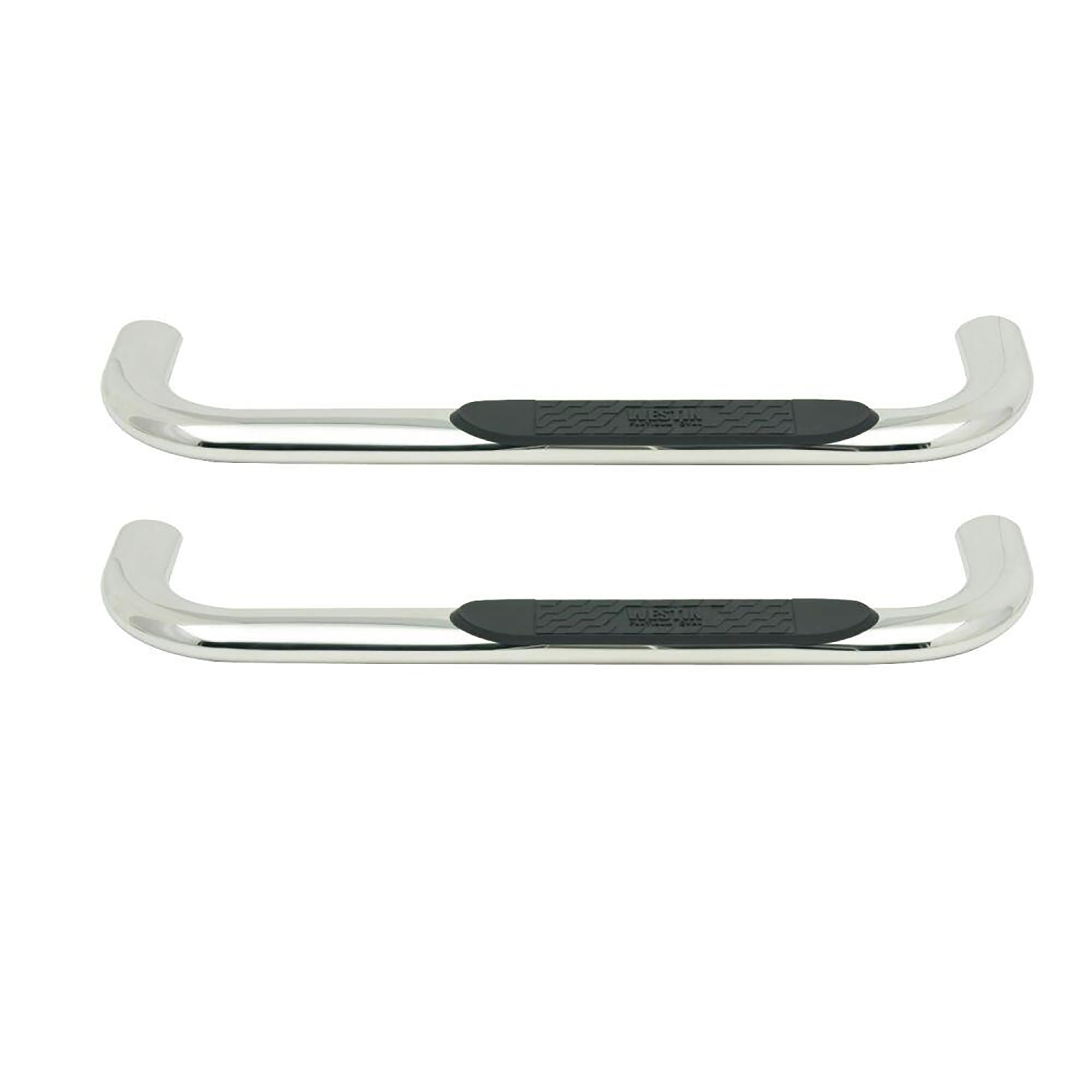 Platinum 4 Oval Nerf Bars Westin 1999-2013 fits Silverado Sierra 1500 1999-2004 2500LD 2001-2014 2500 3500HD Standard Cab Polished Pair