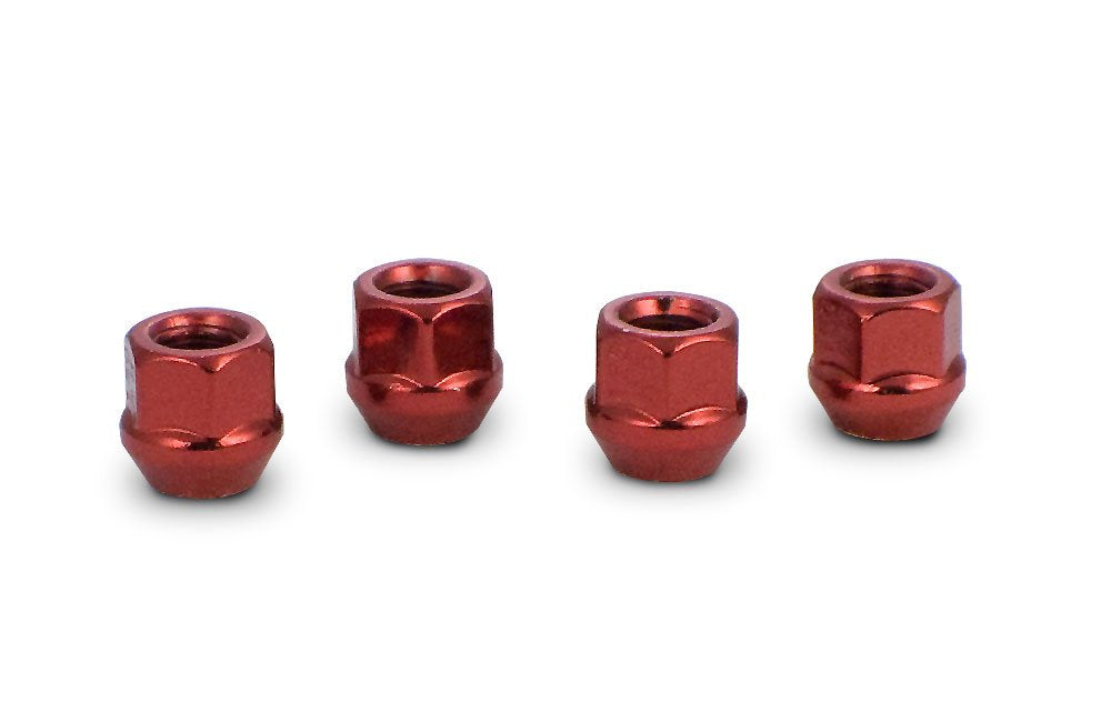 Gorilla 40037RD Automotive Acorn Bulge Open End Red Lug Nuts (12mm x 1.50 Thread Size)