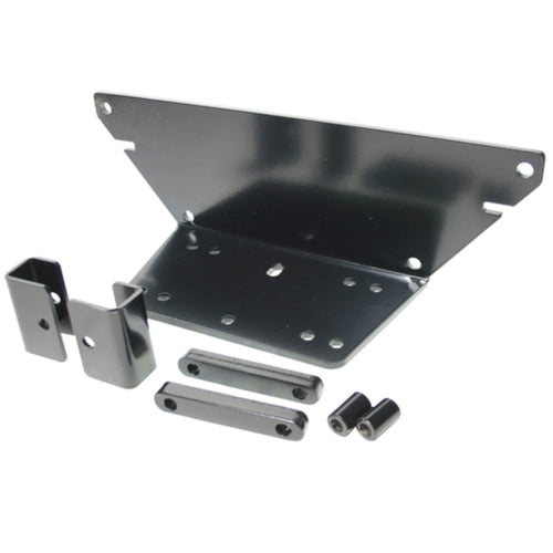 Polaris Ranger Winch Mount Bulldog 15194- Black Steel