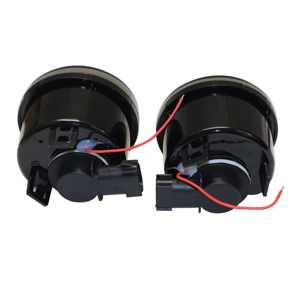 Race Sport Lighting Turn Signal Light Kit Fit Turn Signal Amber LED with White DRL HALO fits 06-17 JEEP JJKDRLH