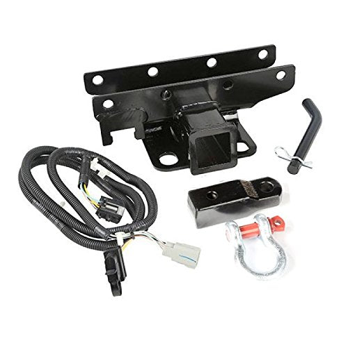 Trailer Hitch Kit Rugged Ridge 11580.62, D-Shackle; 07-18 Jeep Wrangler JK