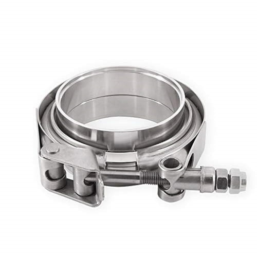 MMCLAMP-VS-2 Mishimoto Stainless Steel V-Band Clamp, 2" (50.8mm) Silver