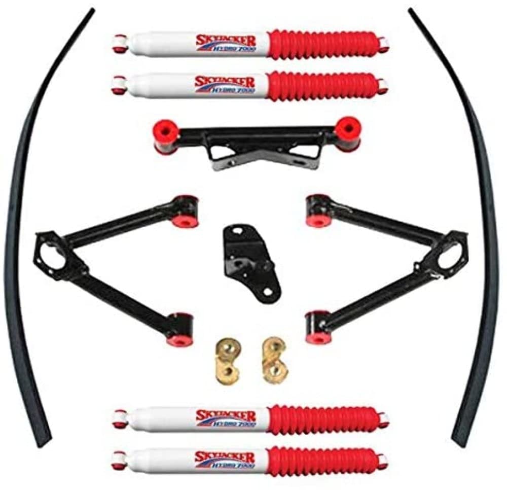 Skyjacker Suspension Lift Kit C256K-H w/Shock 2-2.5 in. Lift Incl. A-Arms Differential Brackets Rear Add-A-Leafs