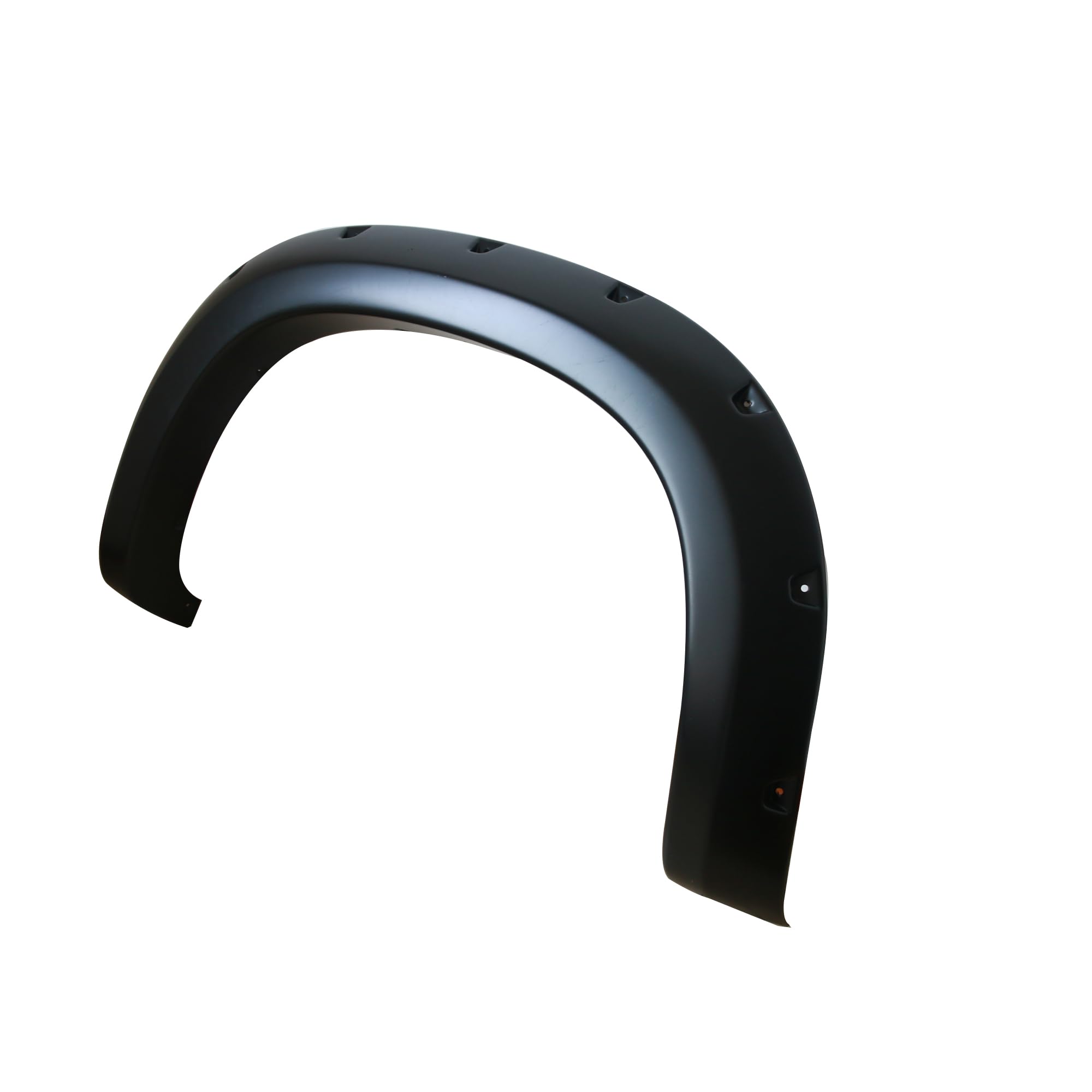 OE Factory Style Black Black Horse Fender Flares Compatible with 2019-2024 Chevrolet Silverado 1500-FOESI19