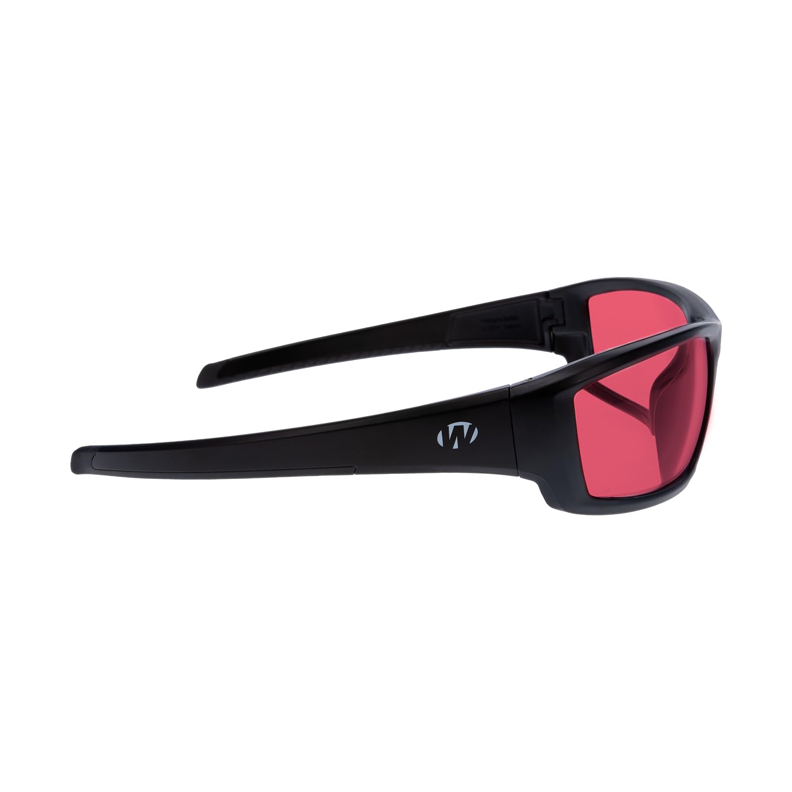 Walker's Vector IKON Full Frame Shooting Glasses | Impact-Resistant Non-Slip Frame Hunting Shooting Eyesight Protection Glasses, Microfiber Lens Cloth & Carry Case Included, Rose