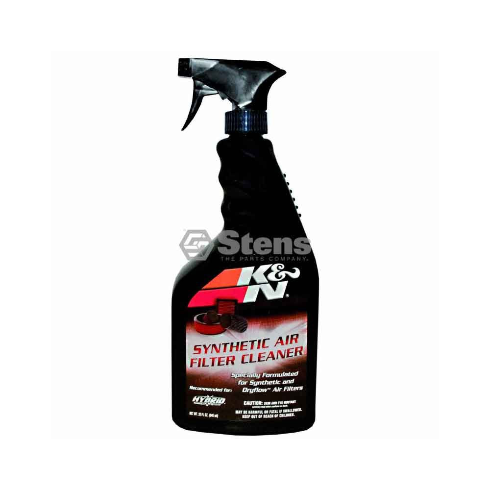 32 Oz Spray Bottle K&N Synthetic Air Filter Cleaner and Degreaser; Restore Engine Air Filter Performance, 99-0624