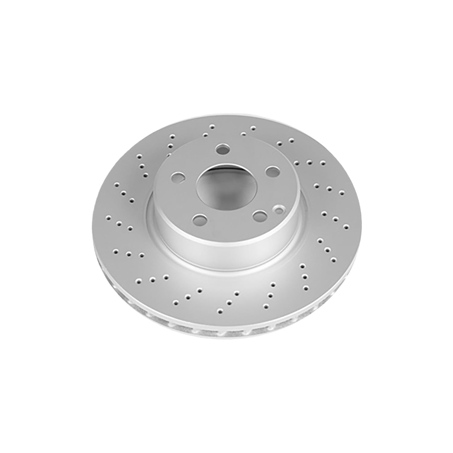 Geomet Coated Brake Rotor Power Stop EBR860EVC For Mercedes-Benz CL500 2003-2006, Mercedes-Benz S350 2006, Mercedes-Benz S430 2003-2006, Mercedes-Benz S500 2003-2006 [Model Specific]