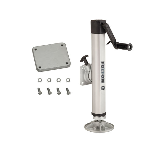 Fulton F2 Jack, 2,000 lbs., Swivel w/Foot Plate, Weld-On 1413200334-