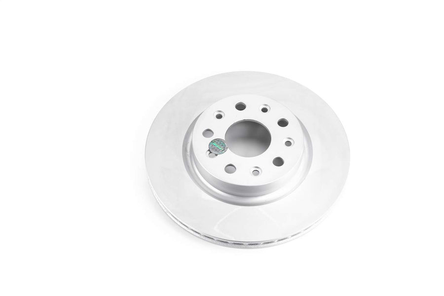 Power Stop Front AR8387EVC Evolution Genuine Geomet Coated Brake Rotor For Jeep Wrangler 2018-2024 [Model Specific]