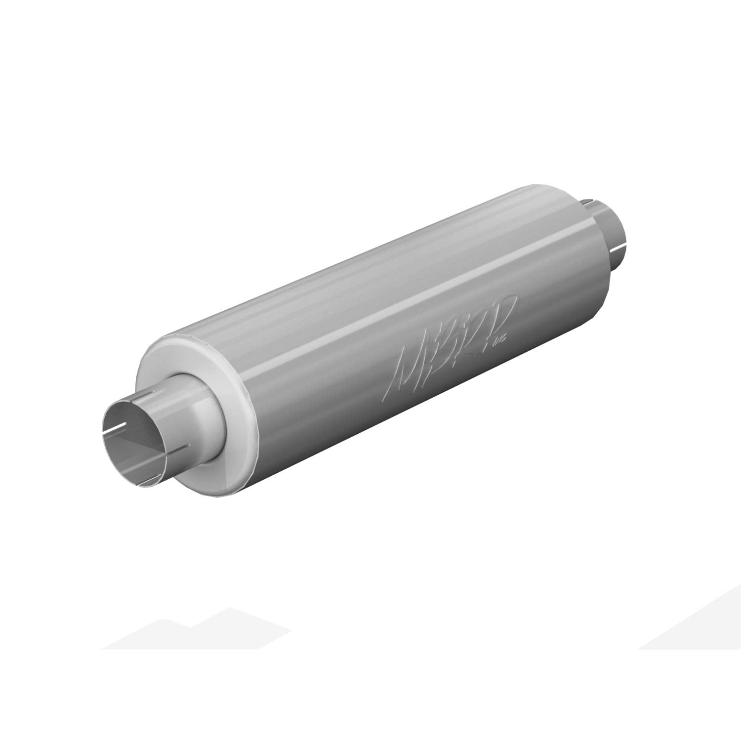 MBRP XP Series 3" ID Inlet/Outlet 26" T409 Stainless Steel Mild Tone Single Muffler