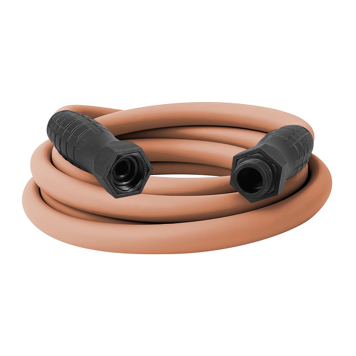 SwivelGrip Flexzilla Colors Garden Hose 5/8 in. x 10 ft., Lightweight All-Weather Water Hose, Durable and Flexible, Leak-Free Connections, Red Clay