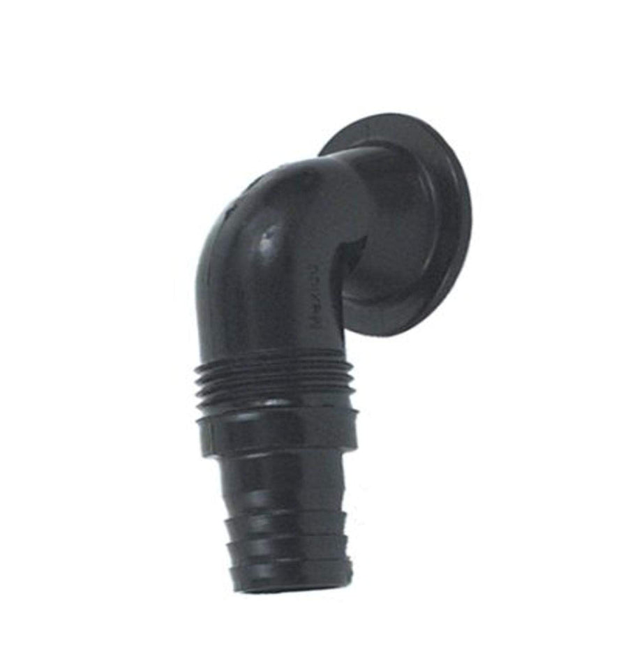 90° Drain Elbow Valterra RF839 with 3/4" Barb End