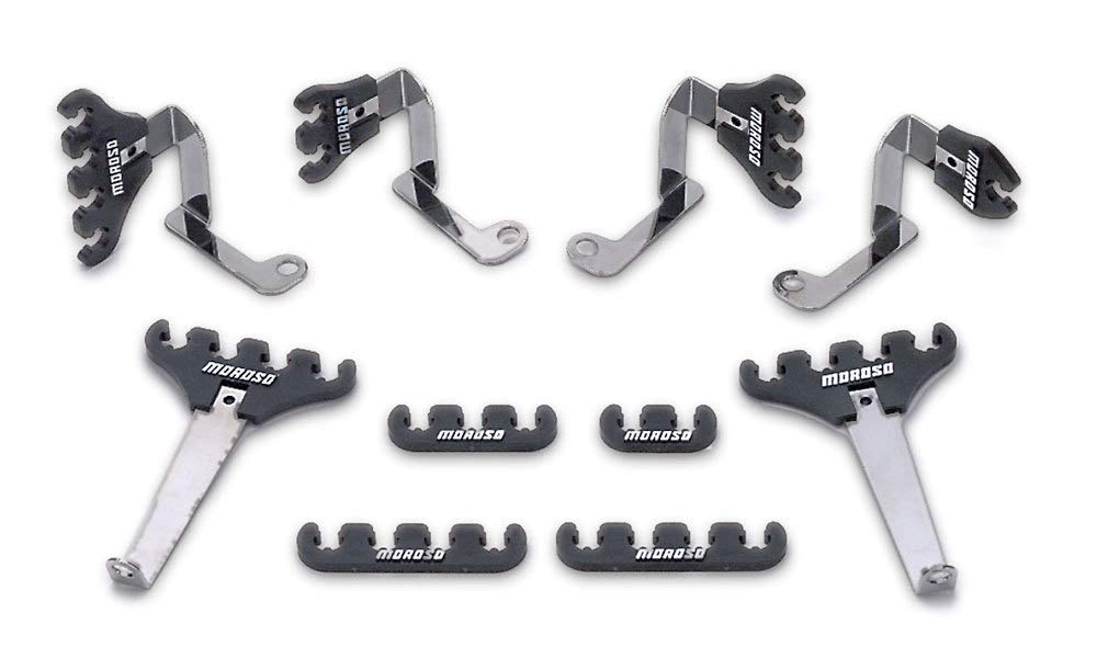 Moroso Wire Loom Kit 72133, Small Block Ford, Black