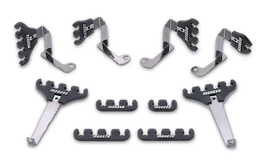 Moroso Wire Loom Kit 72133, Small Block Ford, Black