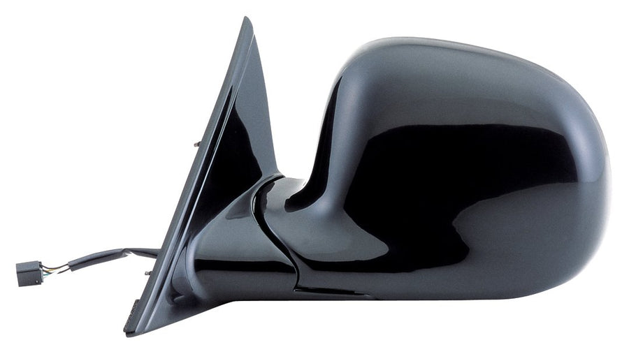 Fit System Driver Side Mirror for S10, Blazer, Envoy, Jimmy, Sonoma, Bravada, blk, Foldaway, Heated Power, Black