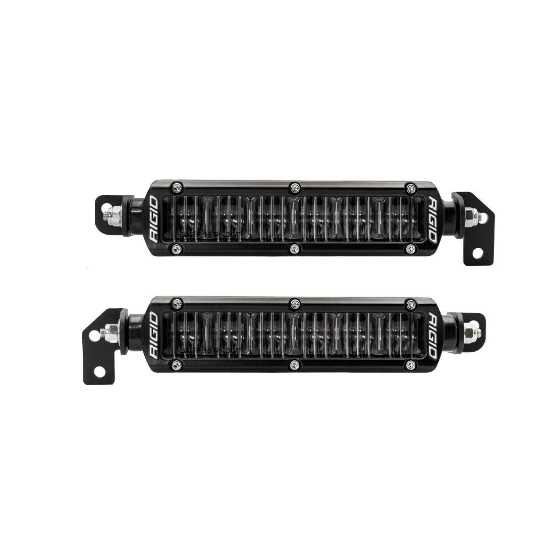 RIGID Fog Light Kit 37202 FITS 2022+ Tundra Includes Pair Of 6" SR (Single Row)-Series SAE (Street Legal) Fog Lights, Set Of Fog Brackets and H11 (PLUG-N-PLAY) Jumpers