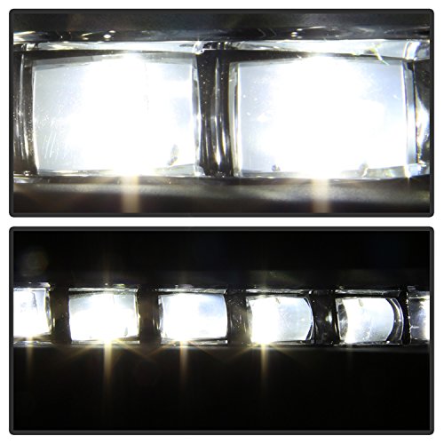 Honda Accord Sedan 2016-2017 Spyder 5083050 OEM LED Fog Lights W/Switch- Clear