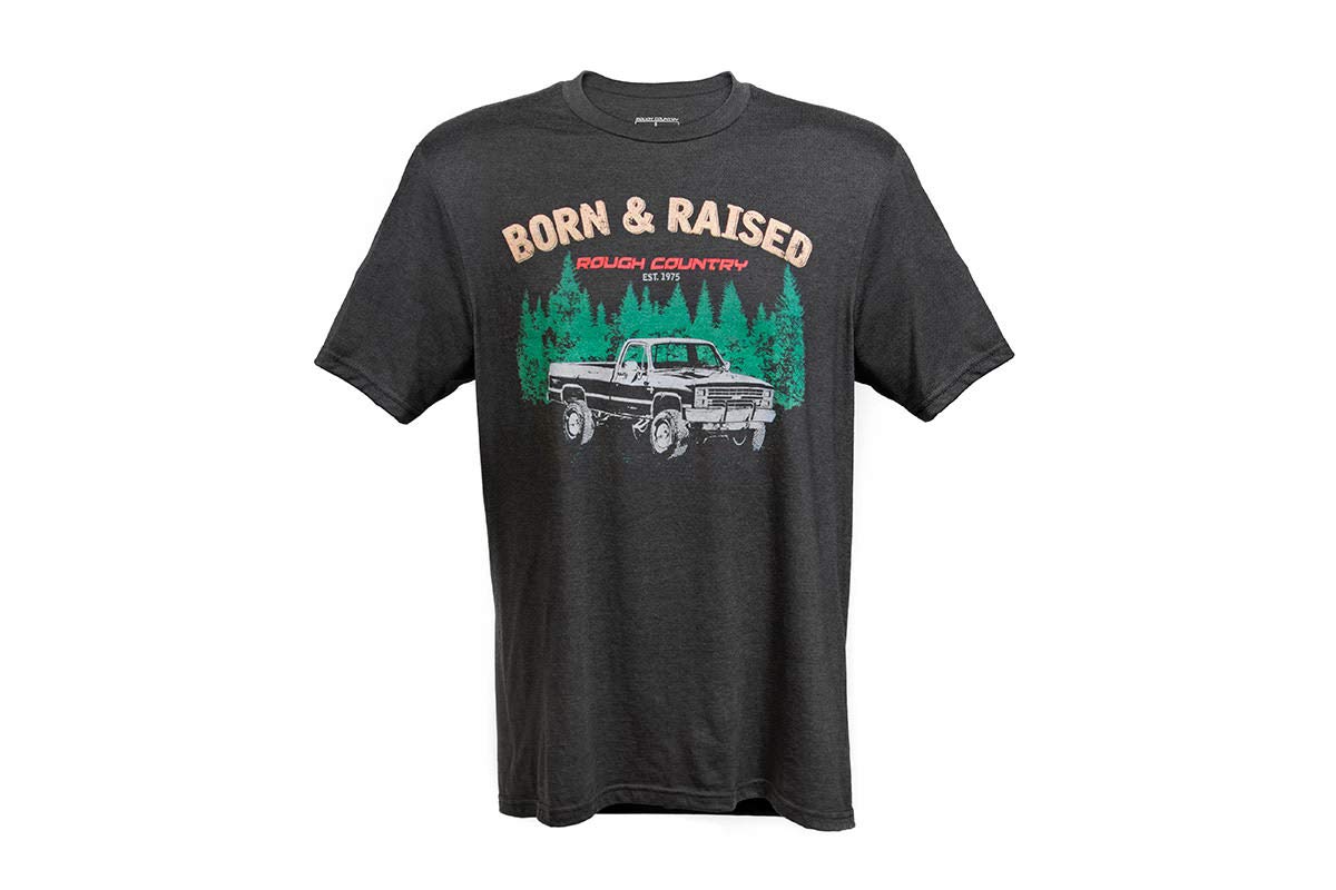 Born & Raised Rough Country T-Shirt | Black | LG - 84081LG