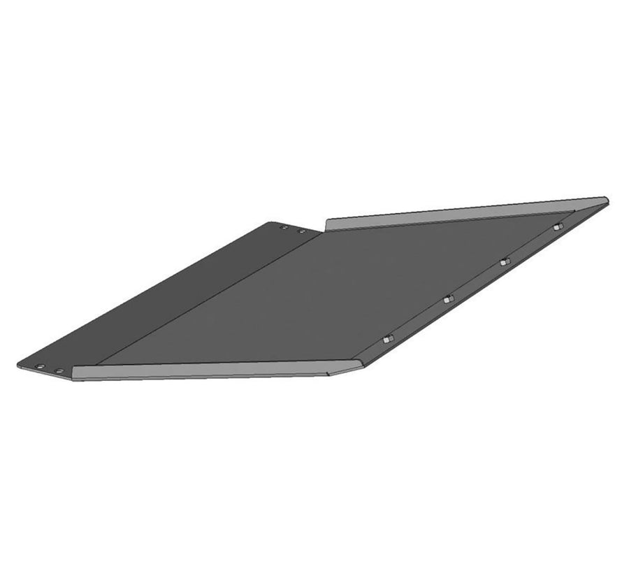 Armour II Heavy Duty Black Horse Front Bumper Skid Plate Only Matte Black Compatible with 2015-2017 Ford F-150-AFB-F117-SK