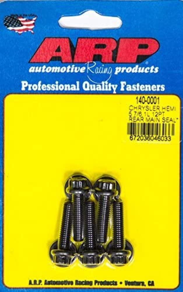 ARP Motor Cover Bolt Kit 140-0001 (Rear Motor Cover Mopar 5.7/6.1L Hemi)