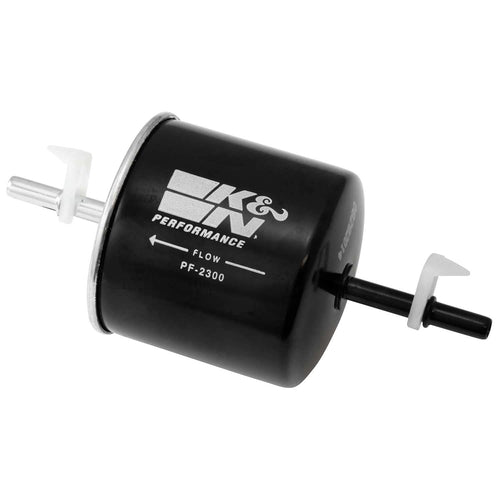 K&N High Performance Gasoline Fuel Filter: Premium Fuel Filter, Engine Protection Compatible with 1982-2013 Ford, Lincoln, Mercury, Mazda Fuel Injected Gasoline Engines, PF-2300