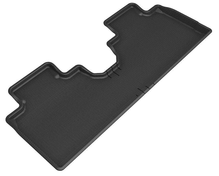 Kagu Floor Mat (Black) 3D MAXpider Custom Fit Compatible with Ford Mustang Mach-E 2021-2024 - Second Row