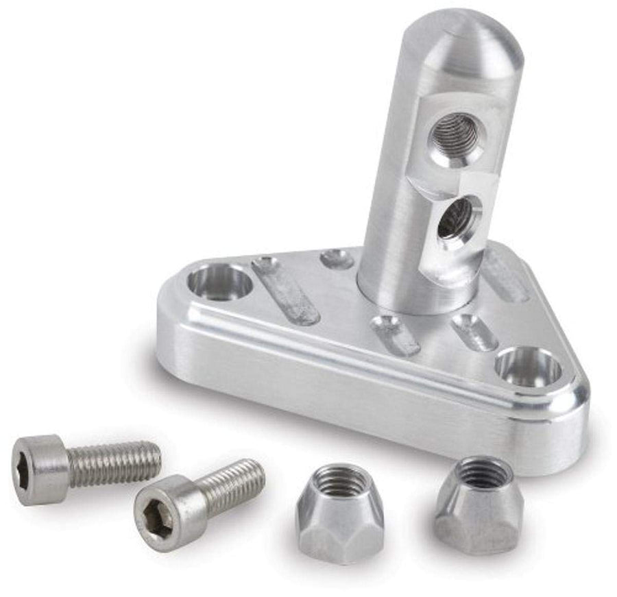 Double Stud Lokar XTCB-40TP2 Black Finish Billet Aluminum Bracket for Tuned-Port Injection