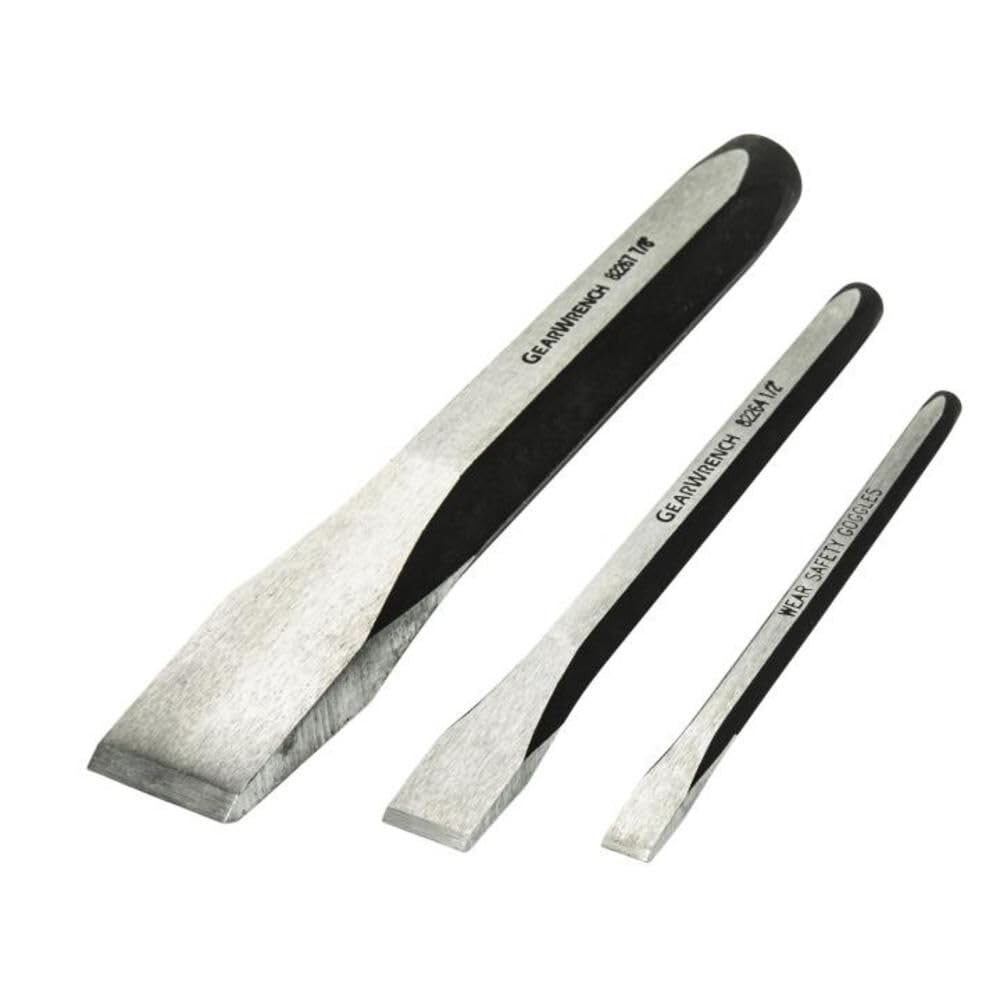 27 Piece GEARWRENCH Large Chrome Punch & Chisel Set | 82306