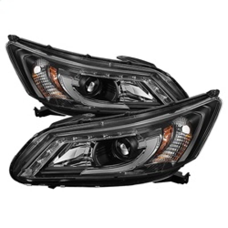 Auto Spyder 5080530 Projector Style Headlights Black/Clear