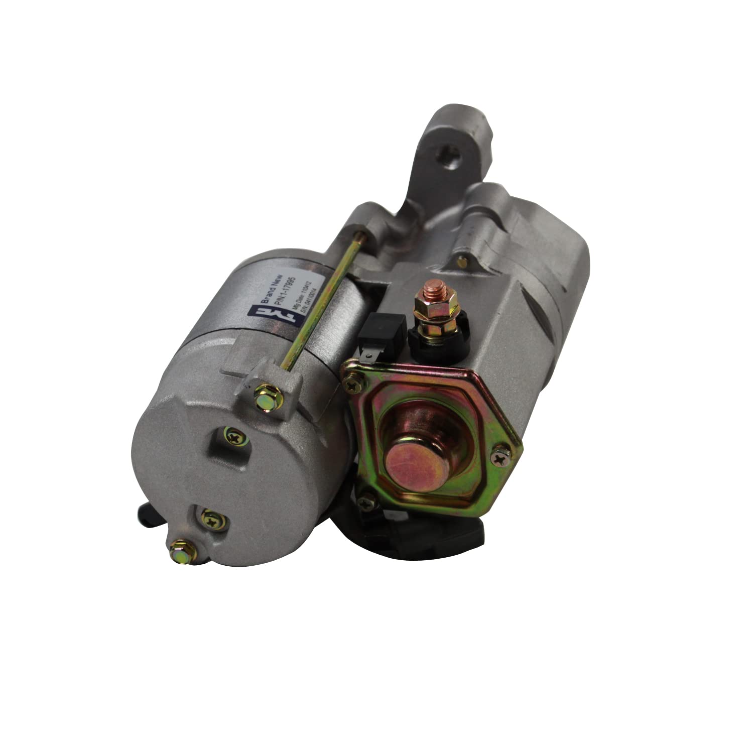 Starter Motor TYC 1-17995 Compatible with 2006-2009 Dodge Durango, Black