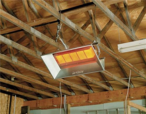 Mr. Heater F272200 25,000-BTU Natural-Gas MH25NG Radiant Heater,Multi , Black