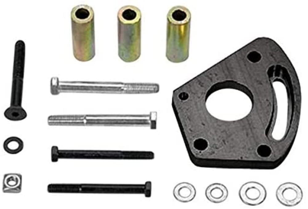 Moroso Power Steering Pump 63897 Mounting Bracket, Fits Small Block Chevy Engines w/Late GM Pump