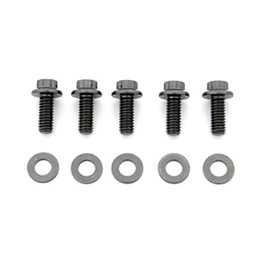 ARP 1/4-20" Black Oxide 0.750" RH Thread UHL 6-Point Bolt with 5/16" Socket and Washer, (Set of 5)