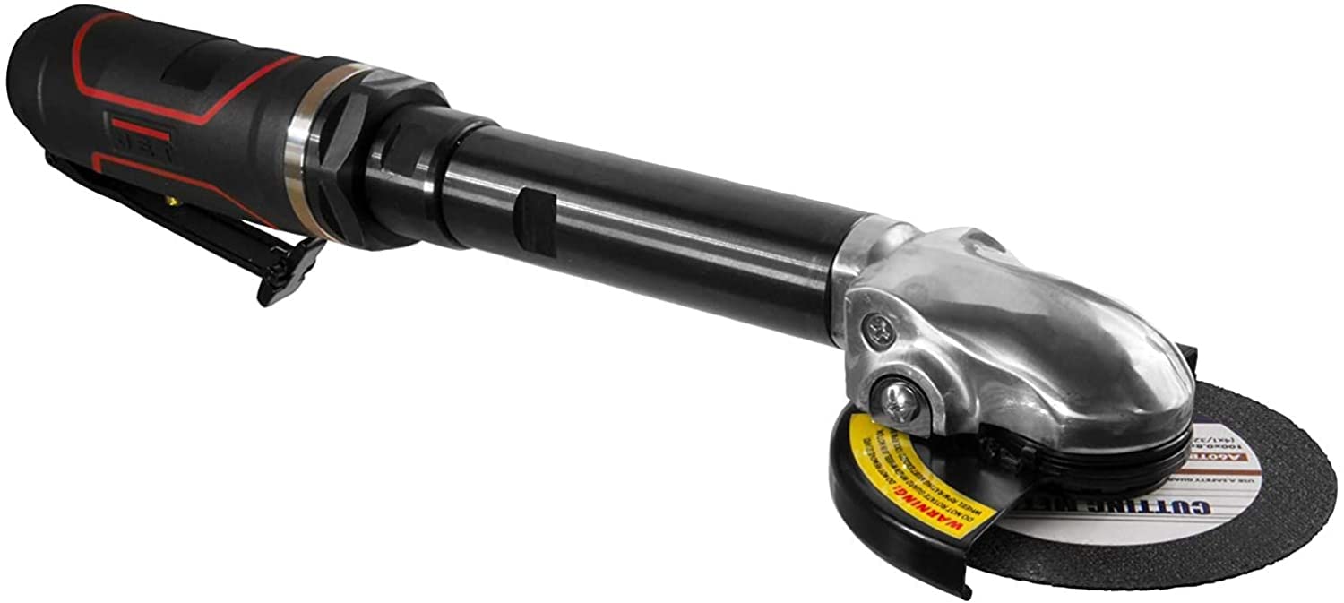 JET 4-Inch Extended Pneumatic Cut-Off Tool, 14000 RPM (Model JAT-483)