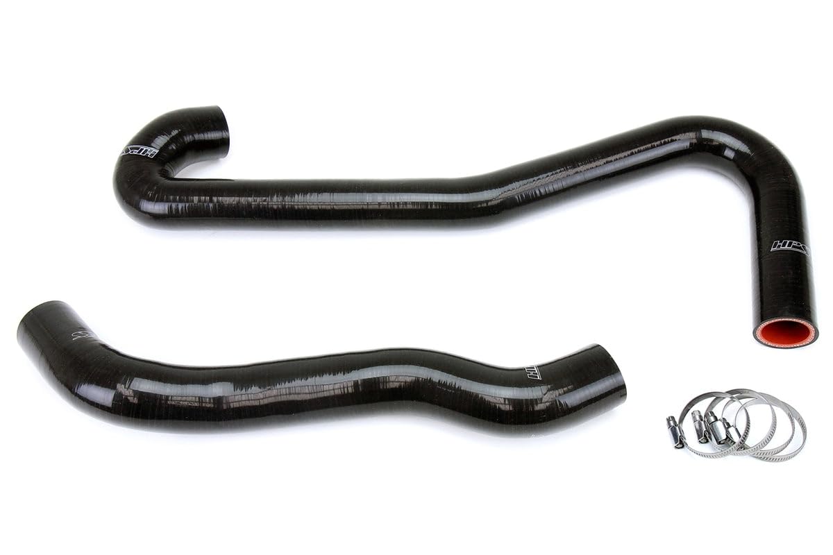WK1 Black HPS 57-1460-BLK Silicone Radiator Hose Kit Coolant