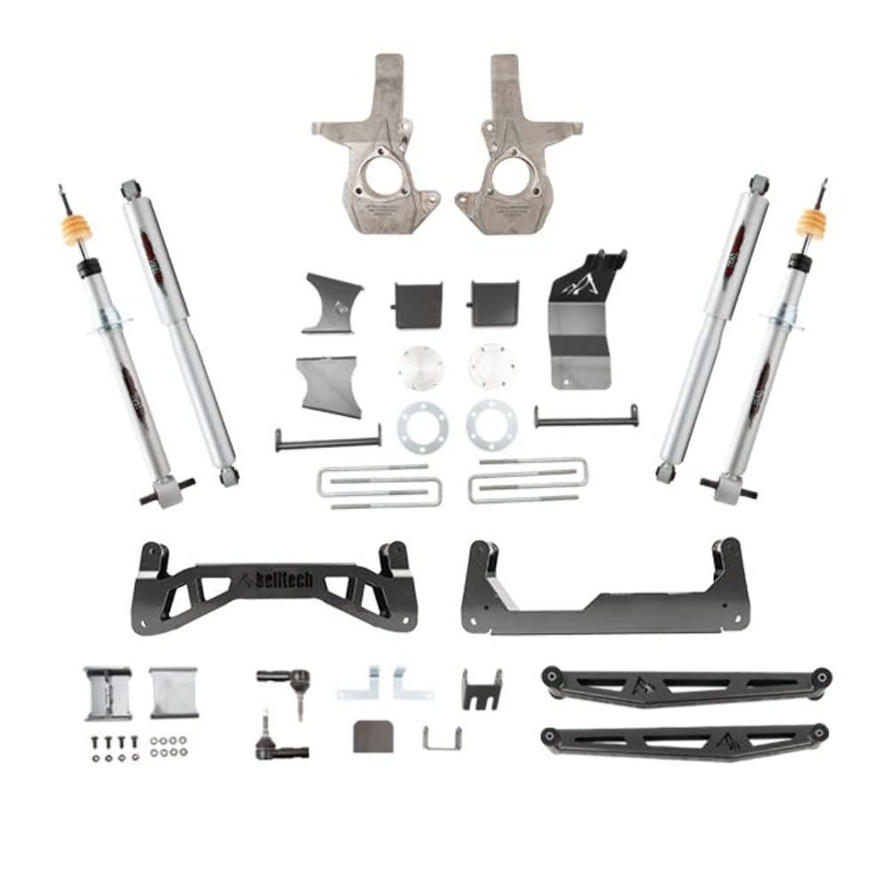 7" Belltech Trail Performance Suspension Lift Kit for 2016-2018 Silverado/Sierra 1500 4WD 150203TP
