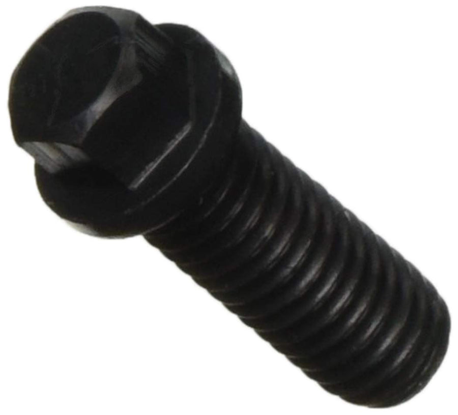 Milodon 84543 Header Bolt 3/8" x 1" for Big Block Chevy and Ford 289/351W/390/428/429/460, (Set of 16), Black
