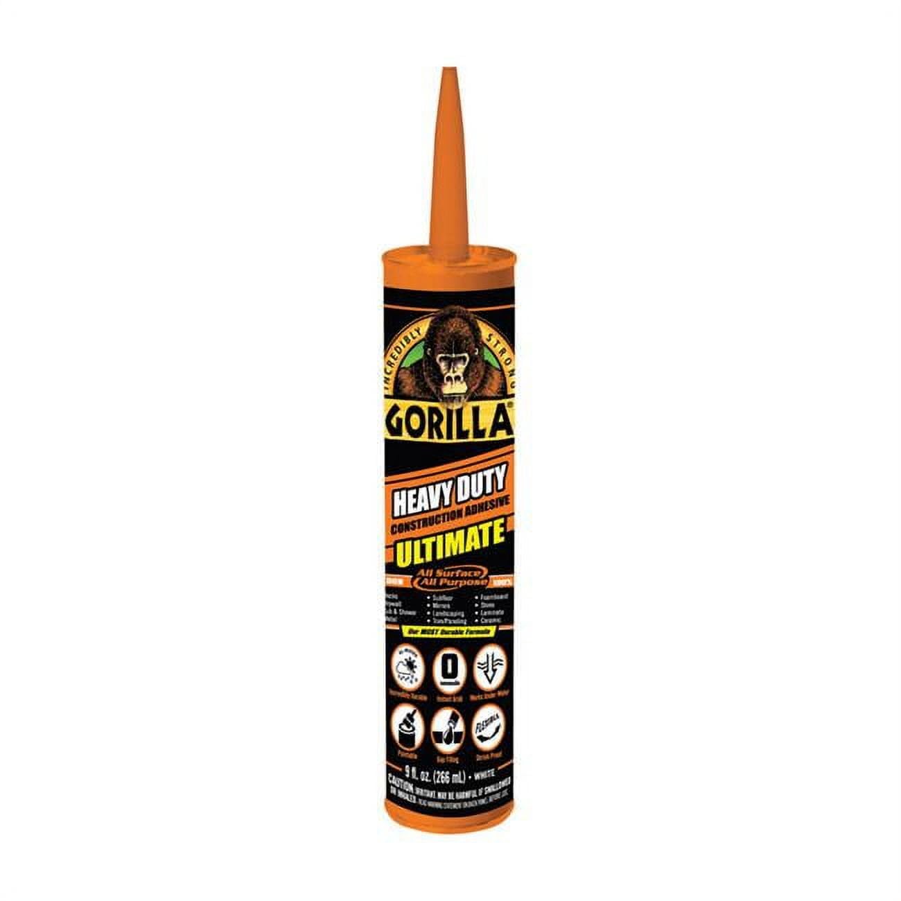 All Purpose Gorilla Construction Adhesive 9 oz.