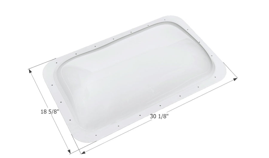 Skylight ICON SL1627W White 30 1/8 in x 18 5/8 in Electric Light