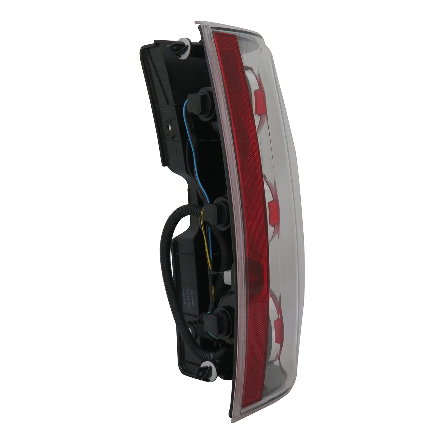 Left TYC Tail Light Assembly Compatible with 2007-2014 GMC Yukon Denali Suv
