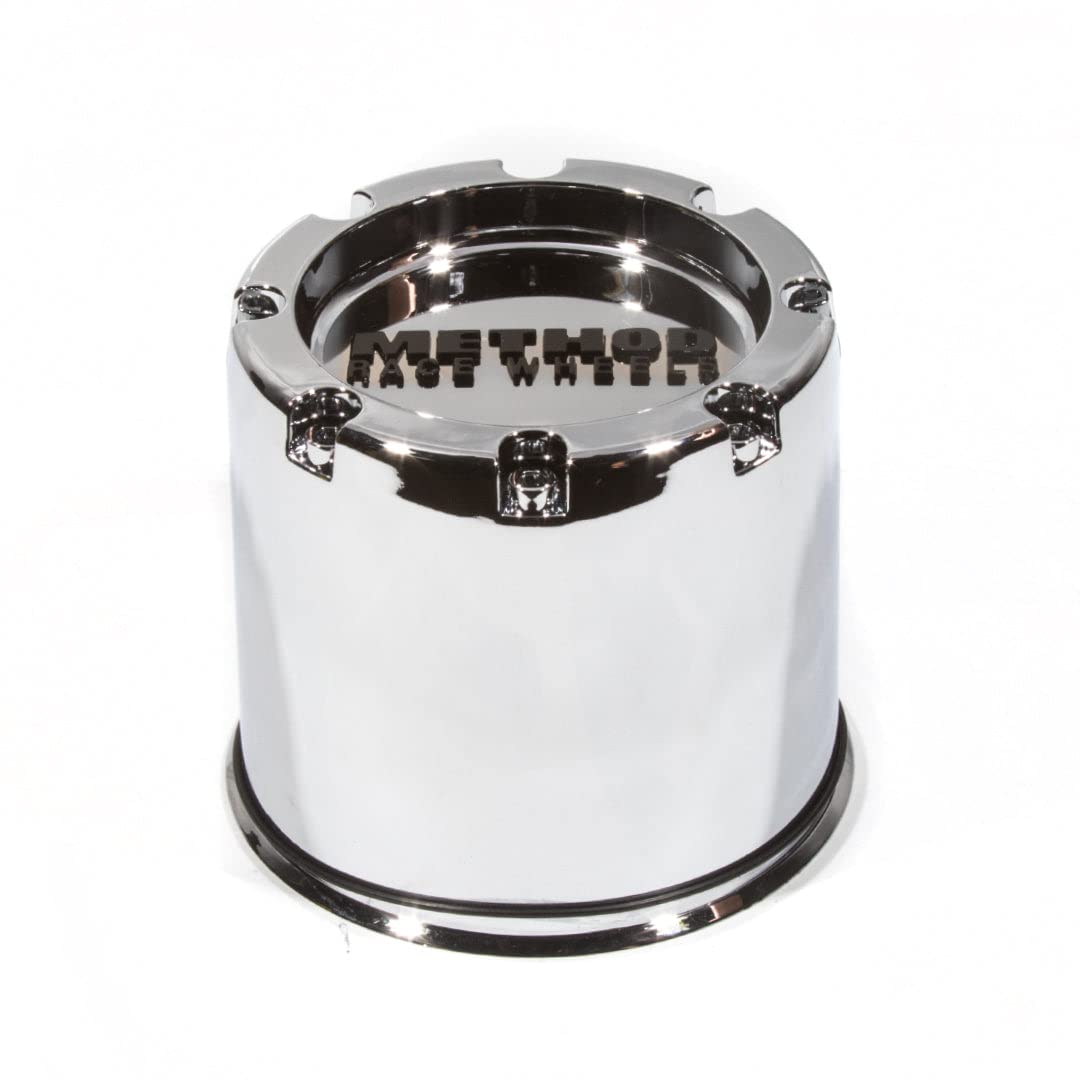 Push Through Method Race Wheels Center Cap, Chrome