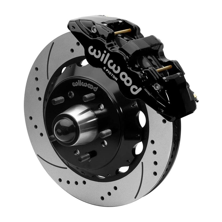 AERO6 Big Brake Front Brake Kit Wilwood 140-15943-D, Drilled