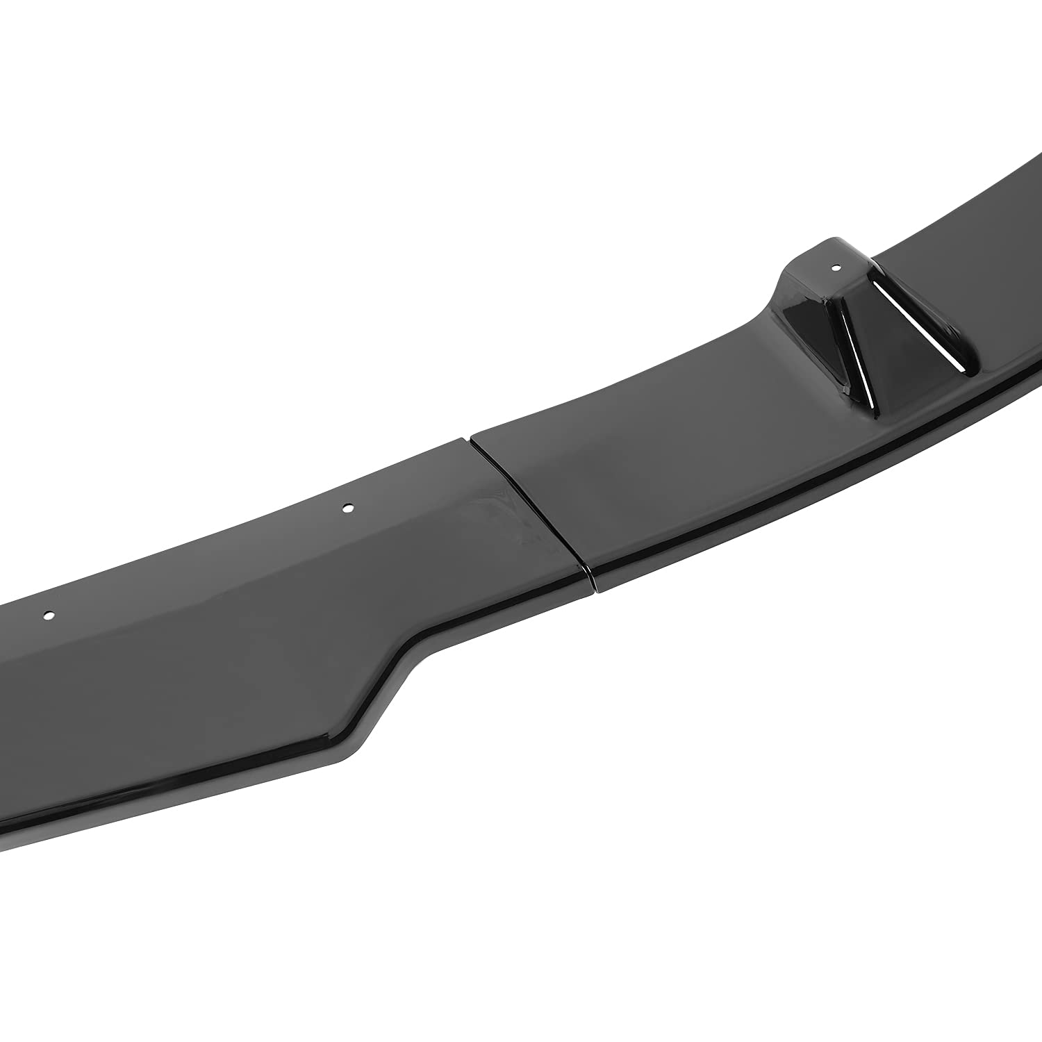 Glossy Black Spec-D Tuning Front Bumper Lip Spoiler 3PC Compatible with BMW E90 325i 328i 335i 2009-2011
