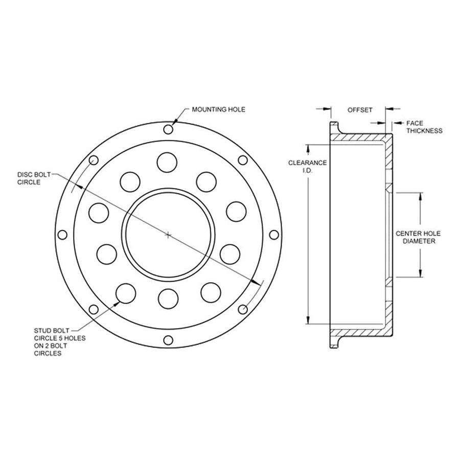 Brake Rotor Wilwood 170-5244
