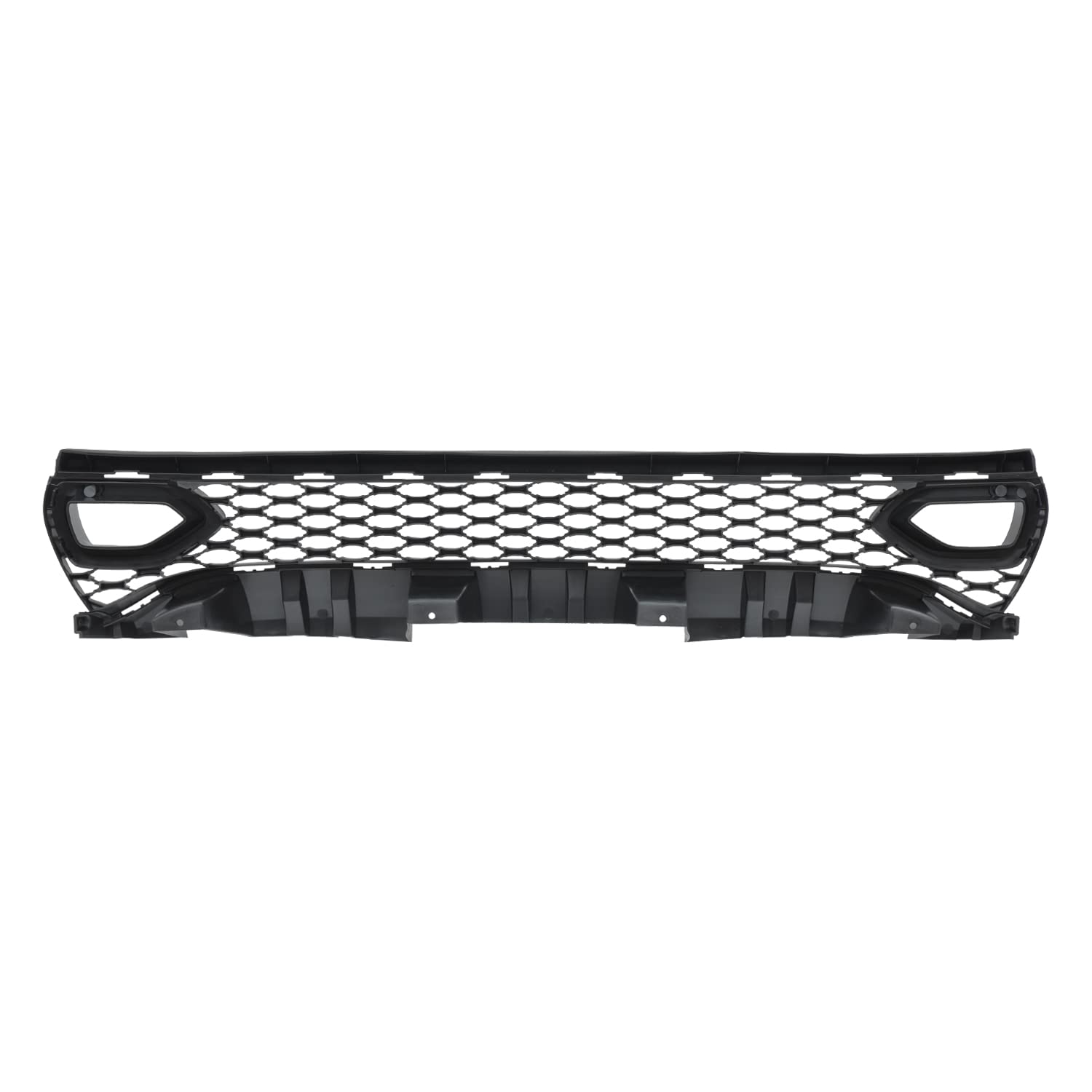 Front Upper Grille Spec-D Tuning w/Air Duct Compatible with 2015-2023 Dodge Charger SRT GT R/T Scat Pack Daytona